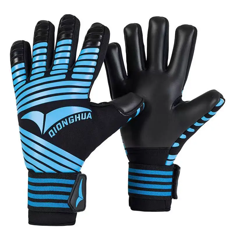 

Football Goalkeeper Gloves for Children Adults Latex Wearproof Gloves Soccer Training Protective Gear Football Goalie Gloves