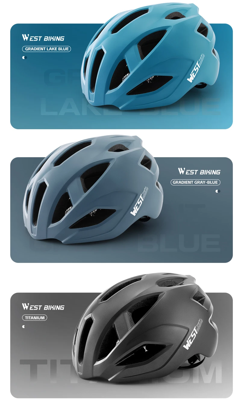 WEST BIKING Fahrradhelm mit magnetischem Visier, leichter Rennradhelm, 16 Belüftungsöffnungen, Insektenschutz, große Größe, Unisex, mehrfarbig – Detail 13