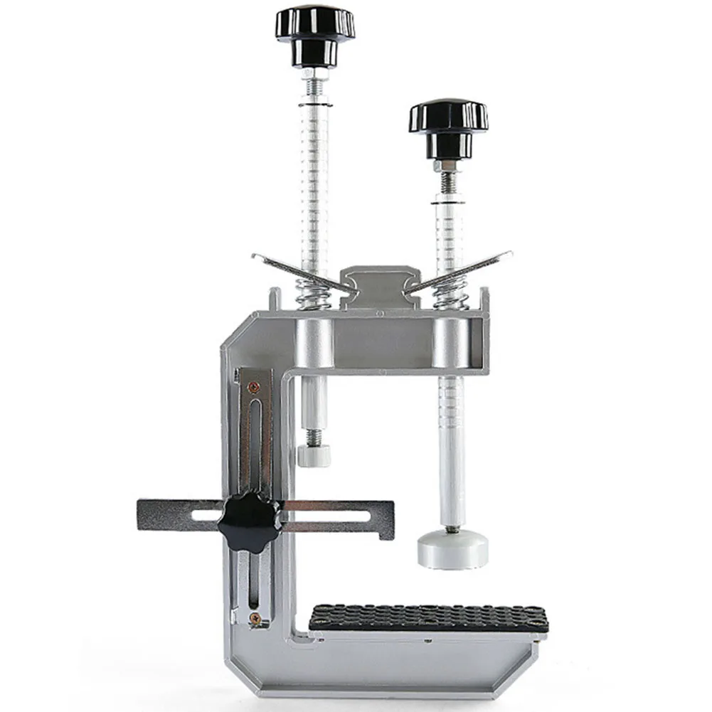 

Benchtop Angle Tool 45 Degree Mitre Clamp Adjustable Clamping Height Jig For Plastic Extrusion Metal Alloy Material