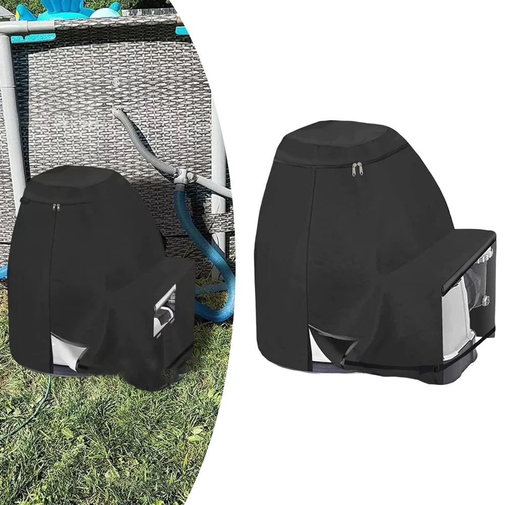 

1 шт., крышка для насоса для открытого бассейна, 400D/600D, водонепроницаемый, устойчивый к ультрафиолетовому излучению, защитный чехол для песочного фильтра, крышка насоса, аксессуар