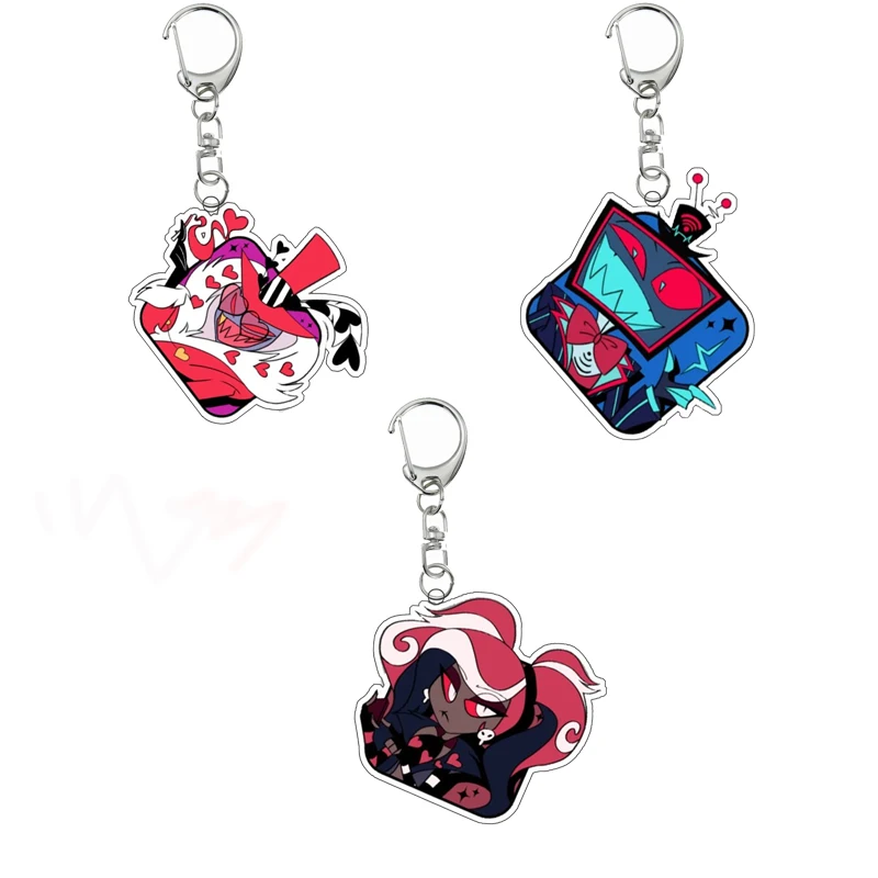 

Anime Character Acrylic Keychain for Niffy Angel Anime Cartoon Periphery Backpack Pendant Personality Decoration Cute Cartoon