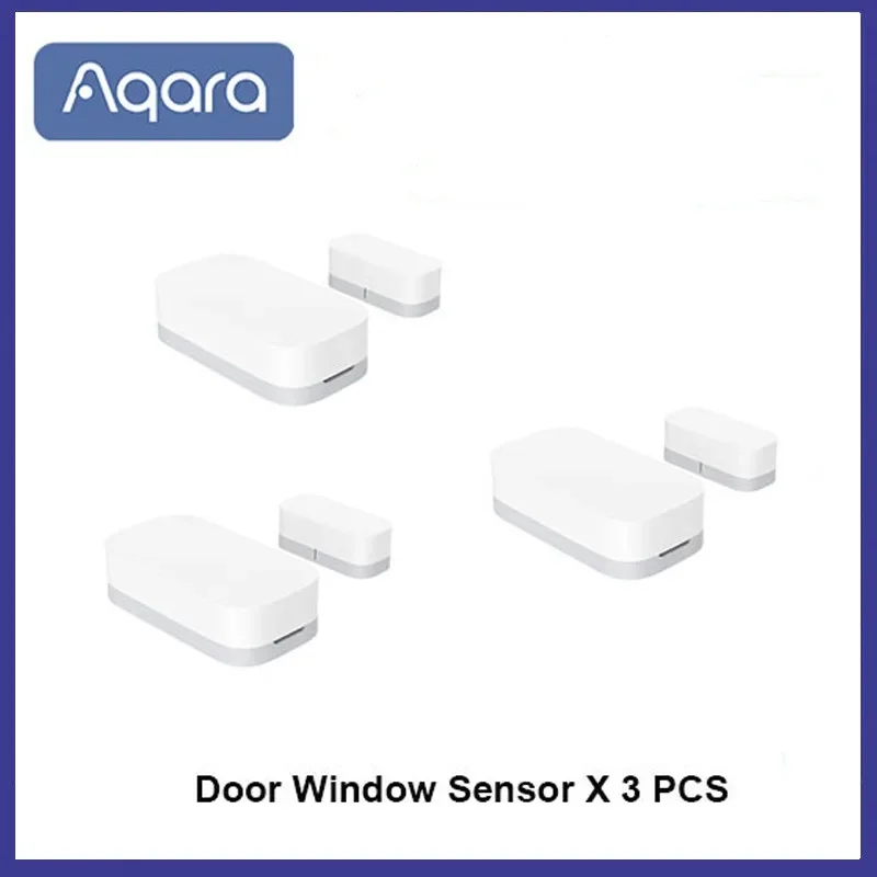 Aqara Deur Raam Sensor Zigbee Mccgq11lm Slim Alarm Werk Met Xiaomi Home App Mijia Gateway Homekit Globale Versie - afbeelding 1