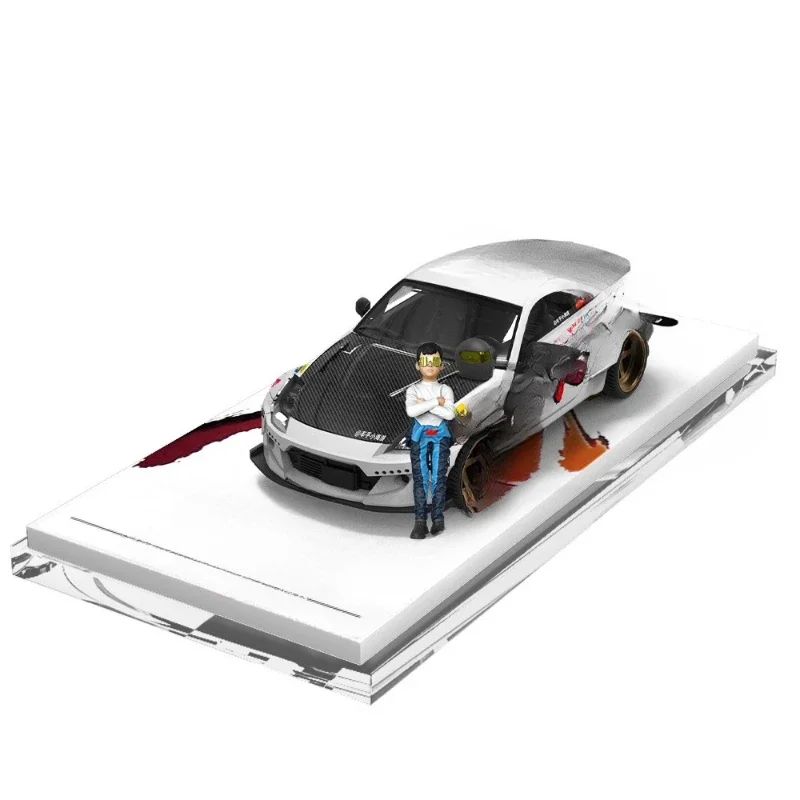 

Small wave coating simulation alloy car model