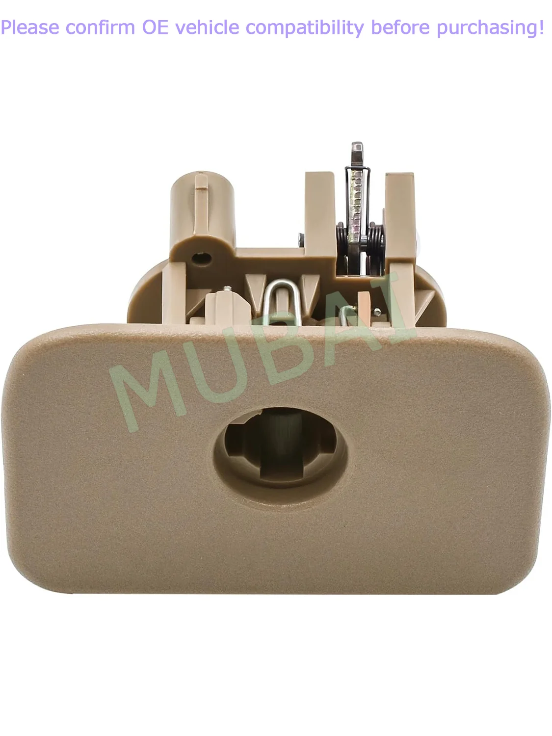 OE 20864472,Glove Box Latch Compatible with Cadillac CTS SRX STS STS-V XLR 2005-2011  Center Box Latch Clip Handle Lock Beige