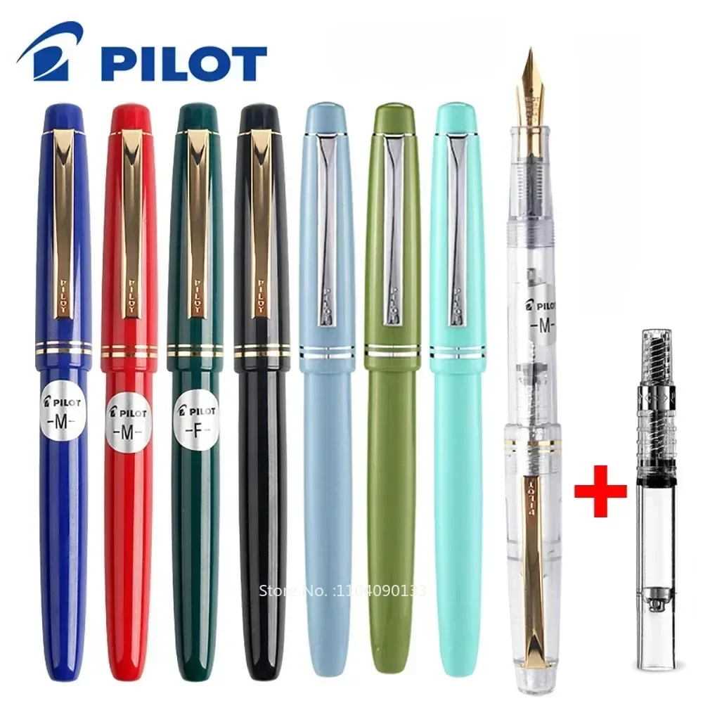 

Hot Original Pilot Fountain Pen Italian Style 78G Ink Pen Metal Nib School Stationery Writing Smooth Calligraphy Set Office Supp