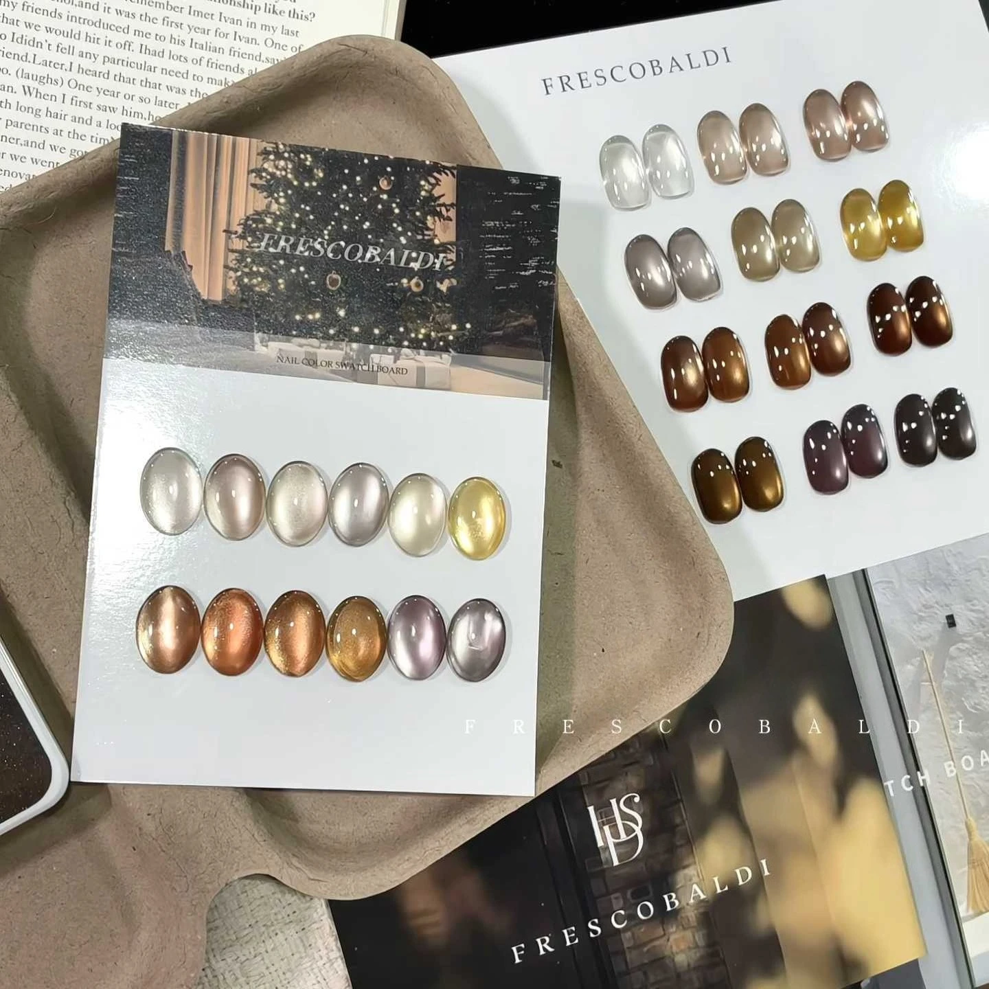 Vernis à ongles magnétique œil de chat, 12 couleurs, 2.5g, perle de verre, en conserve, UV LED, vernis Gel à tremper, laque Gel cristal