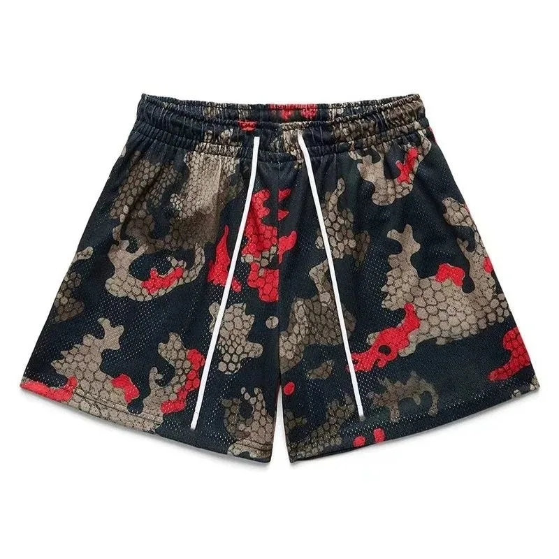 

Новинка 2023 года, летние баскетбольные шорты, мужские быстросохнущие спортивные шорты в стиле хип-хоп, повседневные модные брендовые шорты для бега для фитнеса