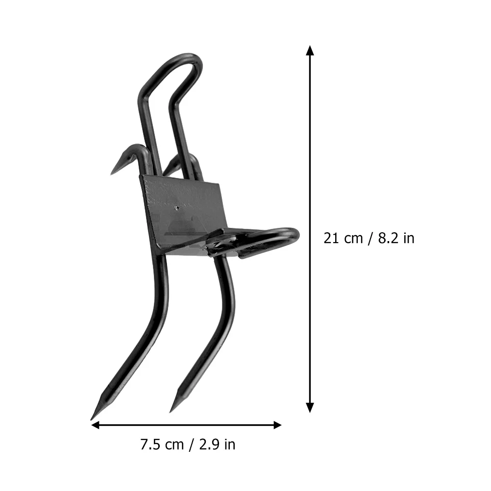 เครื่องมือปีนต้นไม้ Spike Spurs เครื่องมือ Spikes ที่มีประโยชน์ Multi-Functional Claw สไตล์ความปลอดภัยรองเท้าเหล็กคาร์บอน