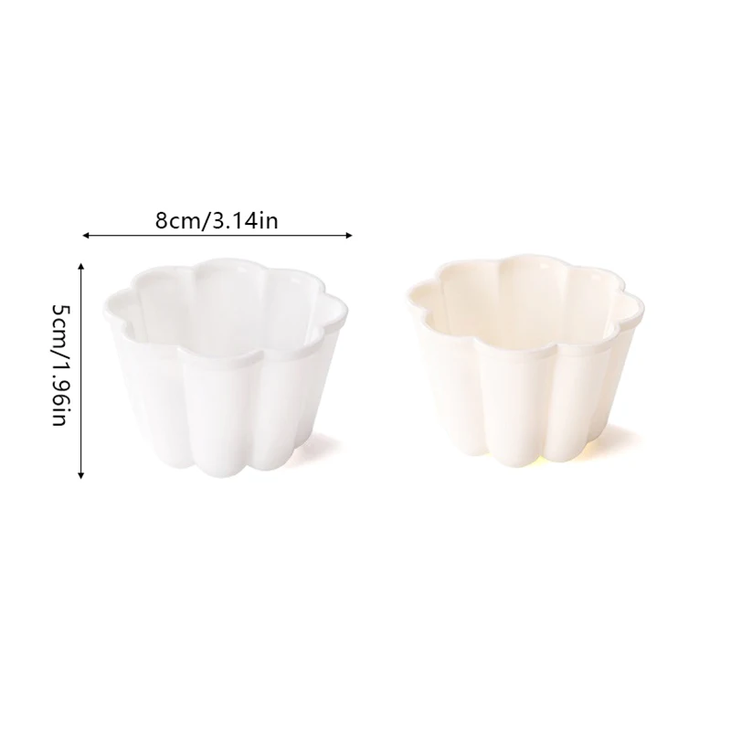 1/4Pcs Pudding Mould Bakeware Reusable DIY Jelly Pudding Cake Mold Plastic Jelly Mold Baking Tool Cake Mold Bread