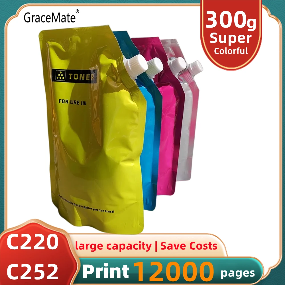 Toner powder Compatible for RICOH SP C220 C221 C222 C240 C242 C250 C252 C220S C221SF C222DN C240DN C240SF C242DN C250DN C252DN