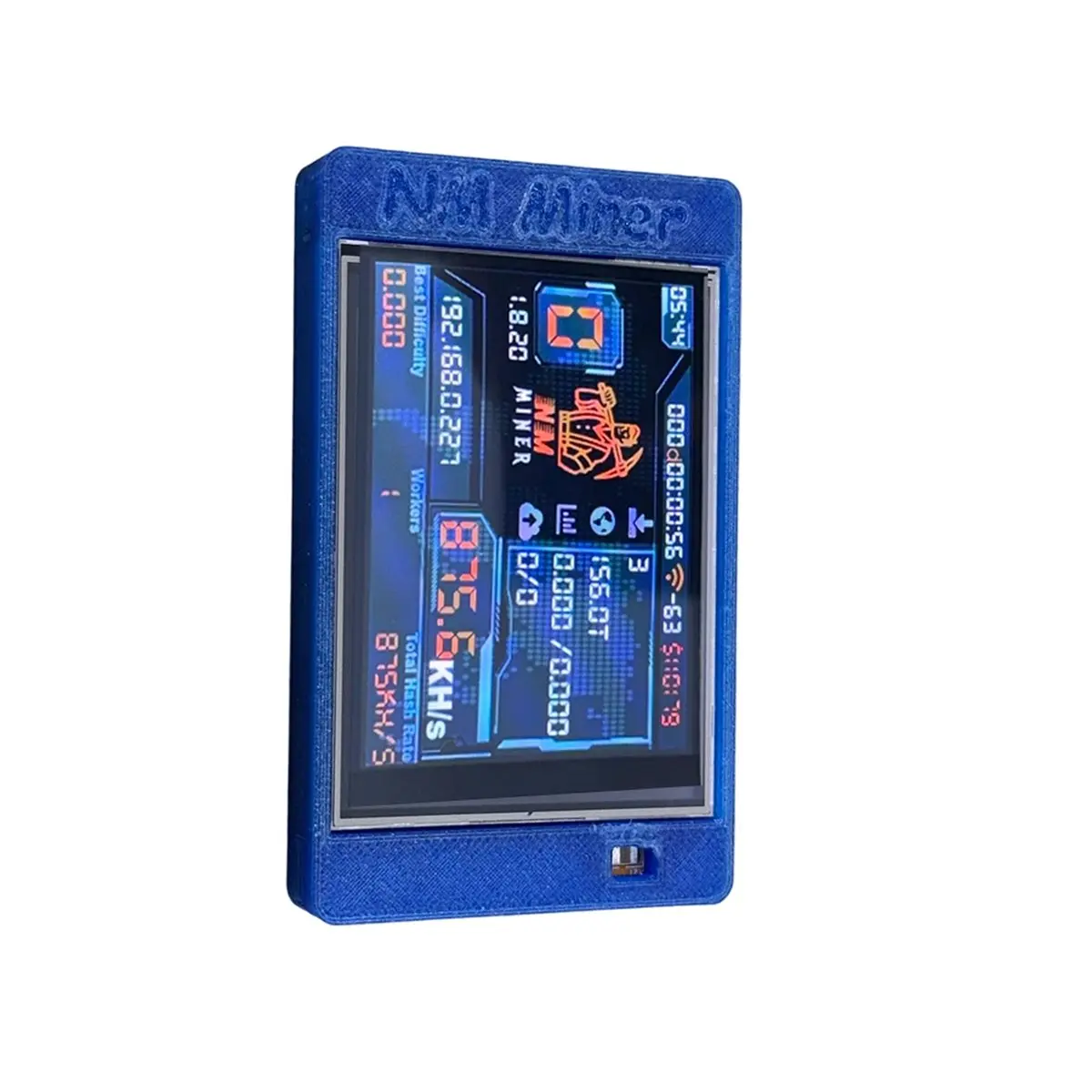 A86G NEW  V2 BTC Bitcoin Lottery Miner 2.8-Inch Display 1060KH/S Solo Crypto Mining Machine Home Use