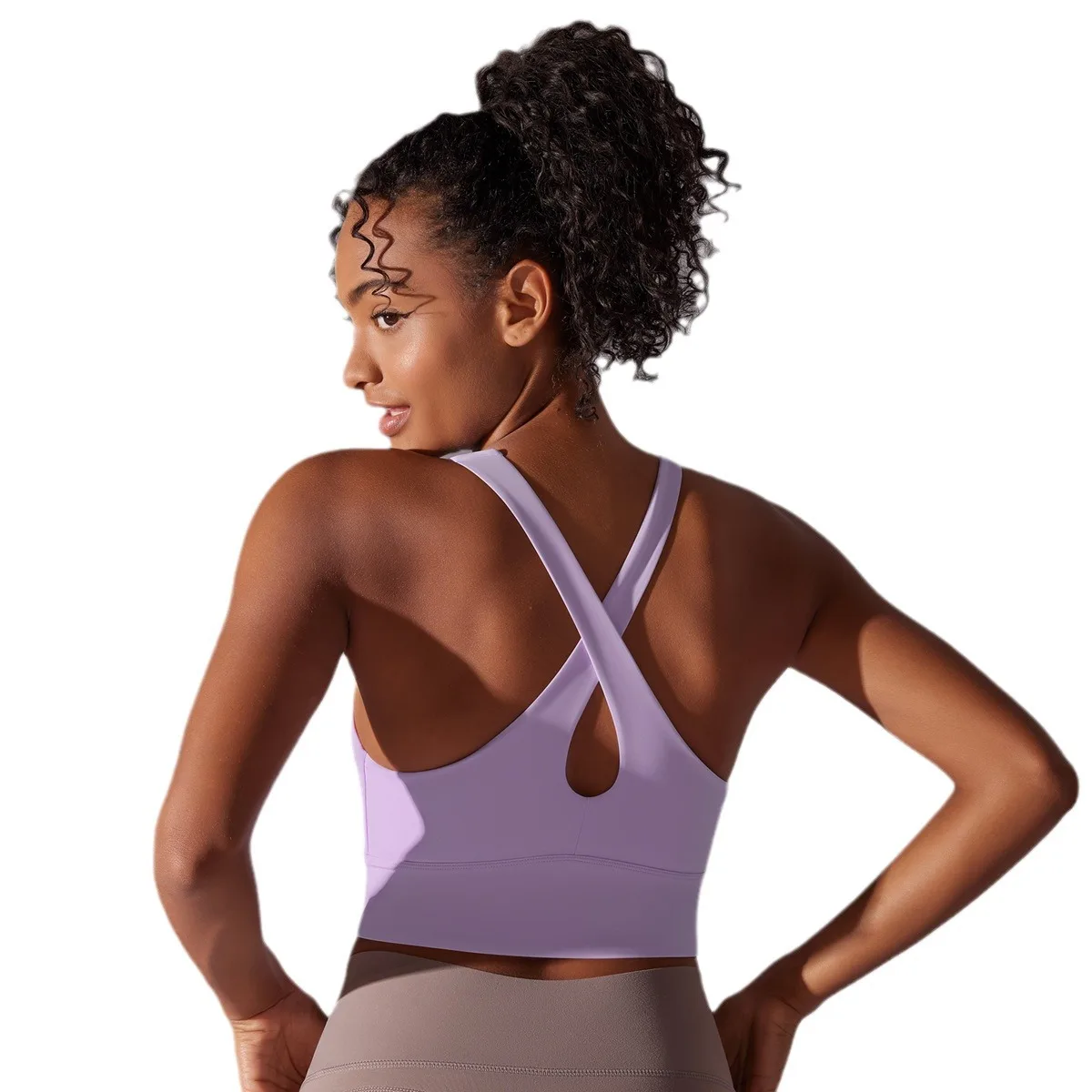 Tops esportivos mulher ginásio bralette mujer cruz volta yoga sutiã push up ginásio treinamento treino yoga roupa interior feminina topo de colheita para fitness