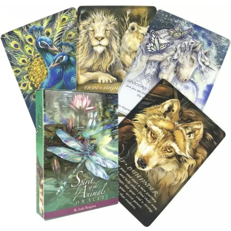

Tarot Cards Spirits Of The Animals Oracle Cards Games Set Party Entertainment Board Games For Adult Children Board games