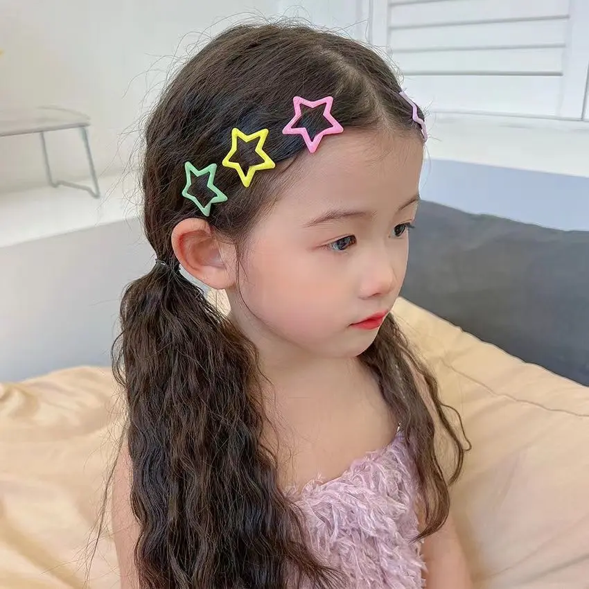 899Pcs Hair Accessories Set for Girls Elastic Rubber Bands Children Bow Hair Ties Headband Star Hair Clip Girls Hair Accessories