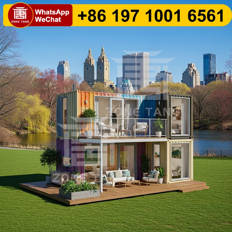 

Mobile Home Flat Pack Home Container Home Mobile House Factory Prefabrication Detachable Double Wide Manufactured Homes Prefab