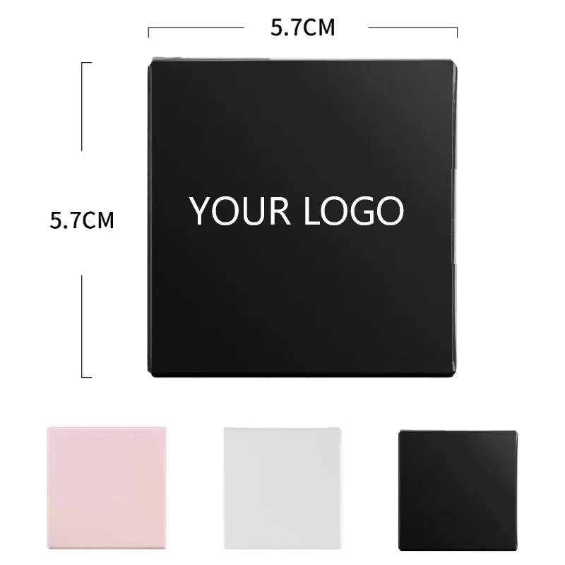 Logo personalizzato Evidenziatore Custodia per ombretti Bronzer viso Tavolozza brillante Trucco Glow Contorno viso Cosmetici in polvere luccicante