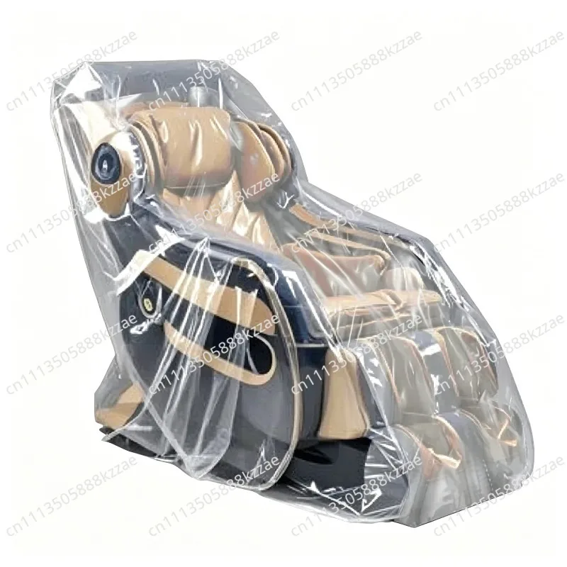 Transparent Dustproof Furniture Covers PE Waterproof Massage Chair Cover Anti-scratch Storage Case