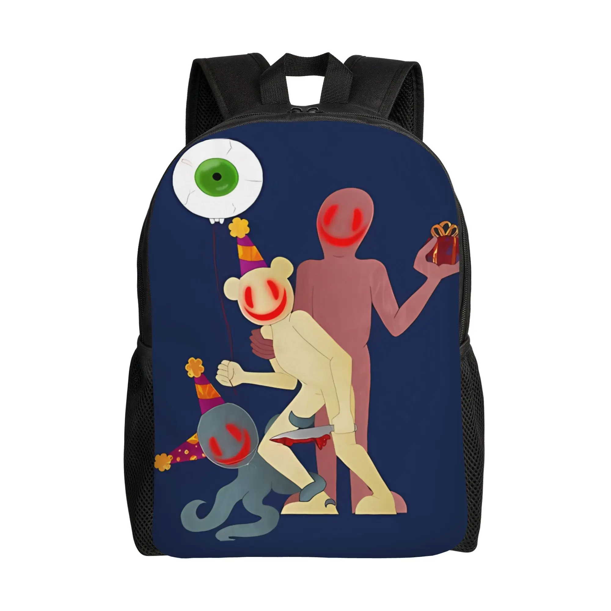 

Рюкзак Birthday Monsters Entity Backrooms Schoolbag Dark Fantasy Daily, вместительная сумка для ноутбука, к началу учебного года