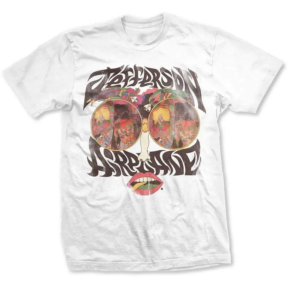 Jefferson Airplane Lips White T Shirt Official