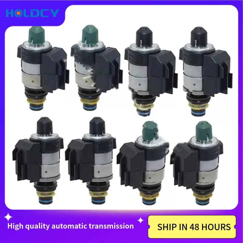 

8 шт. 722,9 7-скоростной соленоид автоматической коробки передач подходит для Mercedes Benz 0260130035 0260130034 2202271098 A 2202271098