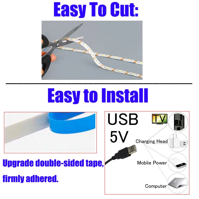 USB Night Light Mini Luces LED Light USB Plug Lamp Power Bank Charging USB Book Lights Round Reading Eye Protection Lamp