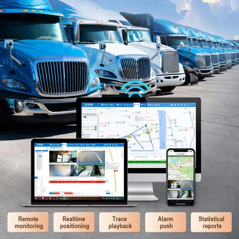 New Trend AI Video Dashcam Telematics Device Driver Monitoring System Smart 4G Cloud Dash Cam