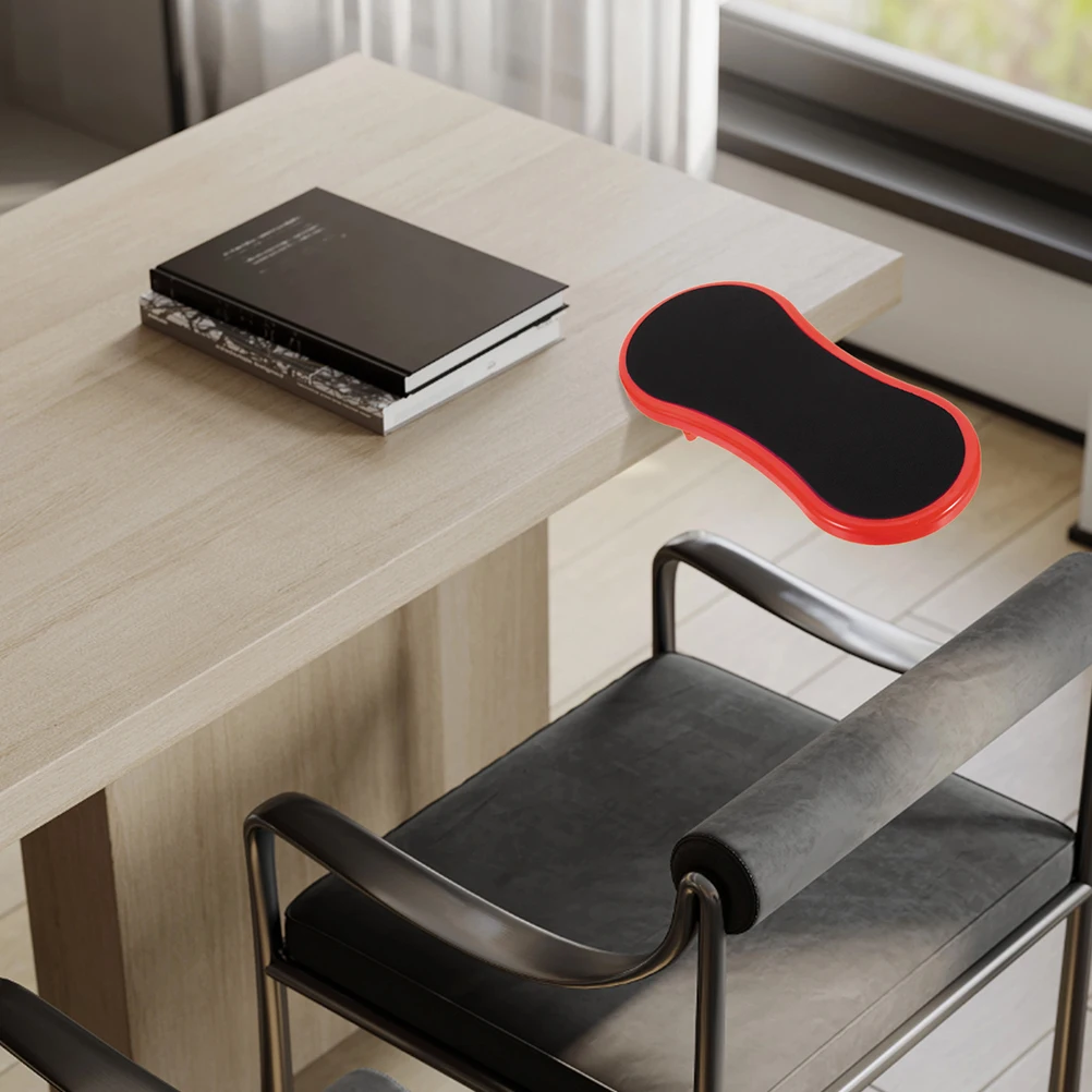 2 Pcs Mouse Pad Desk Wrist Rest Support Lightweight Ergonomic Computer Keyboard Armrest Elbow Pad Travel Office Use