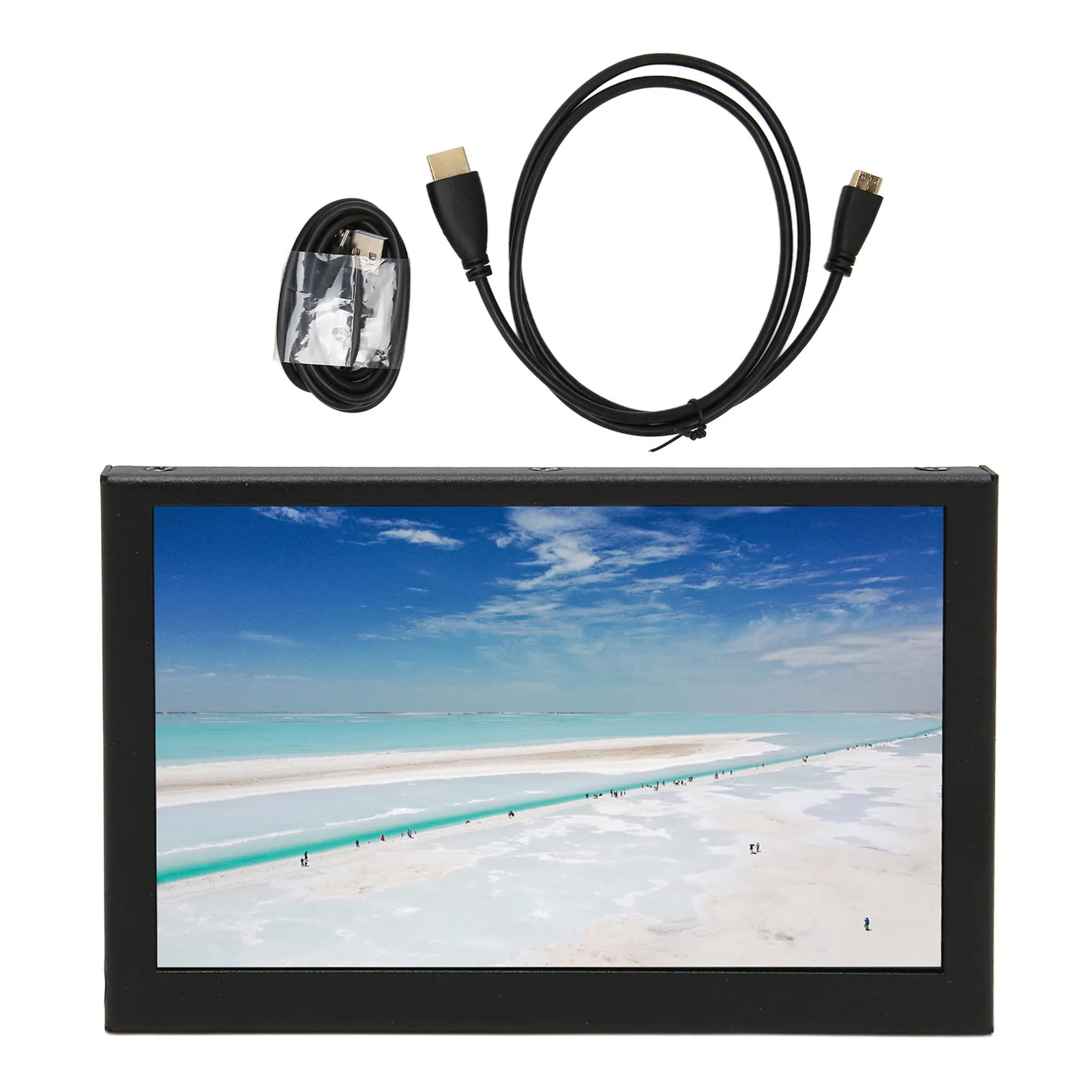 Portable 5 Inch Monitor 800x480 IPS LCD Display Metal Housing Mini HD Multimedia Interface Portable Monitor For RPi PC