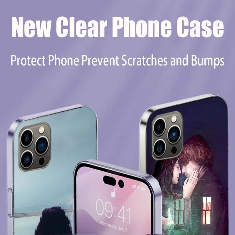 OUTLANDER TV Series custodia per telefono per Iphone 15 14 13 Pro Max 12 Mini 11 Pro XR X XS Max 6 6S 7 8 Plus 5 SE 2020 Cover Cute Fundas