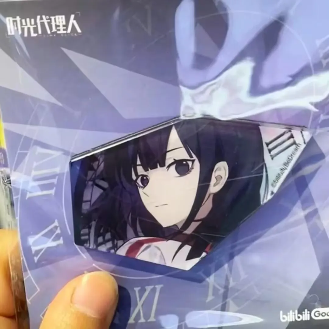 "وكيل الوقت" جزء القطار التجريبي Gu 'Cheng Xiaoshi, Lu Guang, Qiao Ling' زخرفة "مغناطيس الثلاجة" من الأكريليك Gu Zi