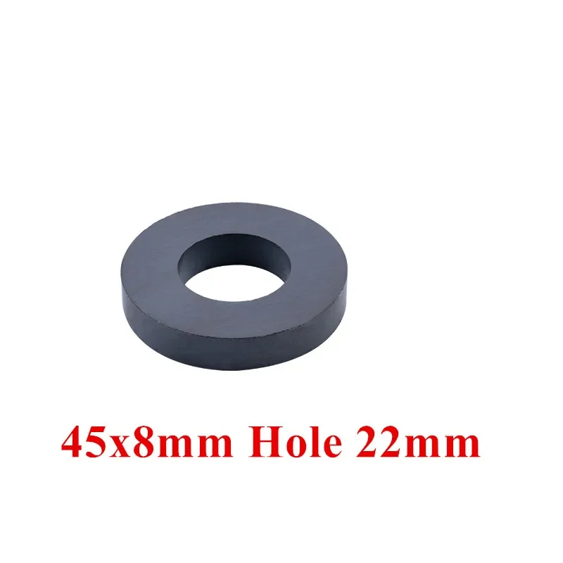 Magnete in Ferrite magnete per altoparlante a magnete permanente hardware magnete forte 80x15mm foro 40mm magnete rotondo frigorifero muslimah