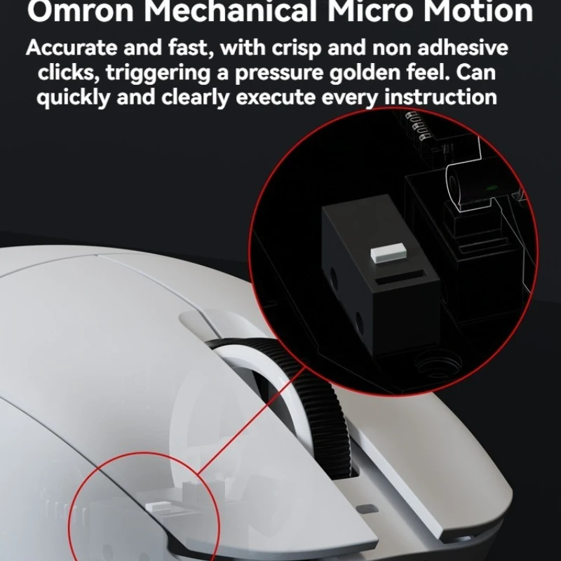 Z11 Tri-mode Wireless Mouse Customized 55g Lightweight PAW3311/3395 1KHz Return Rate Ergonomic Mechanical Keyboard Accessories