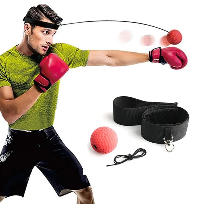 Boxing Reflex Ball Headband Set For Hand Eye Coordination Autism Therapy Sensory Toys For ADHD And Anxiety Adults Children