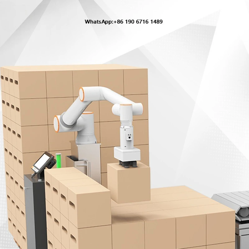 High-Precision 5kg Payload 6-Axis Cobot 0.02mm Repeatability Motor Ultra-Fast 10-Minute Programming for Industrial Automation