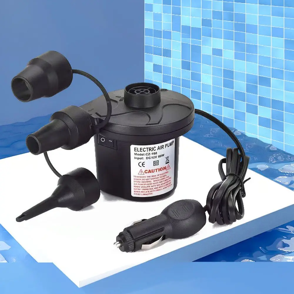 Handheld Electric Air Pump Cordless Inflator Deflator For Pool Float Mattress Air Bed Swimming Ring Toys Camping Gear Tool