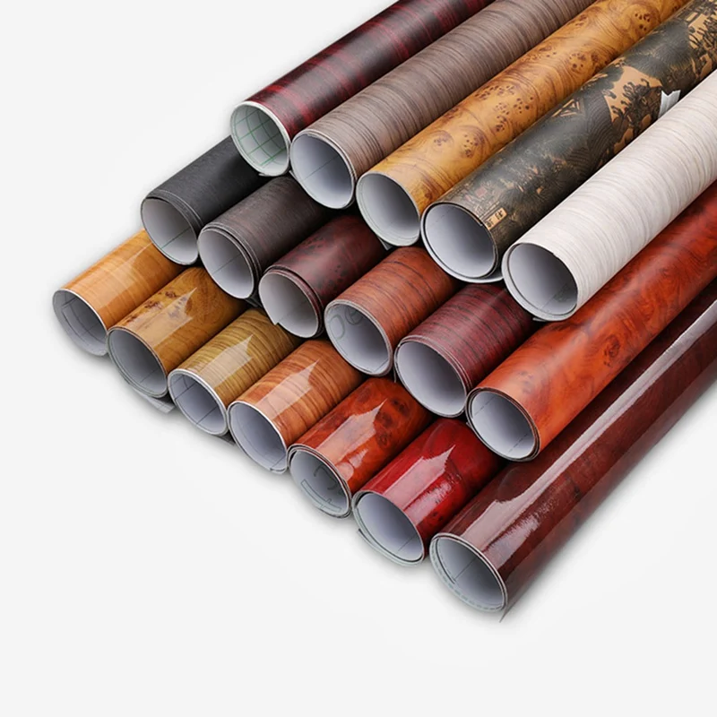 

30x100CM Car Wood Grain Film Sticker Decals Wrap Film Automotive Interior Film PVC Wood Textured Waterproof Universal Auto Decor