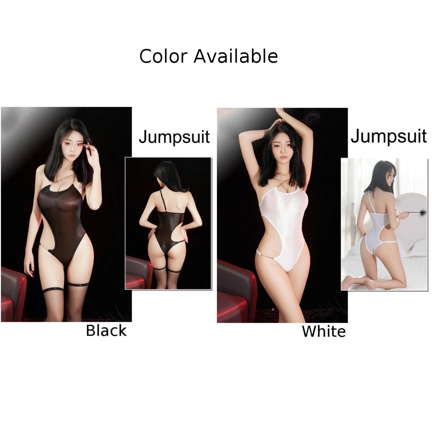 Costume da bagno elastico lucido a olio caldo Nuovo tessuto in nylon ad alta elasticità Lunghezza abbigliamento regolare senza maniche