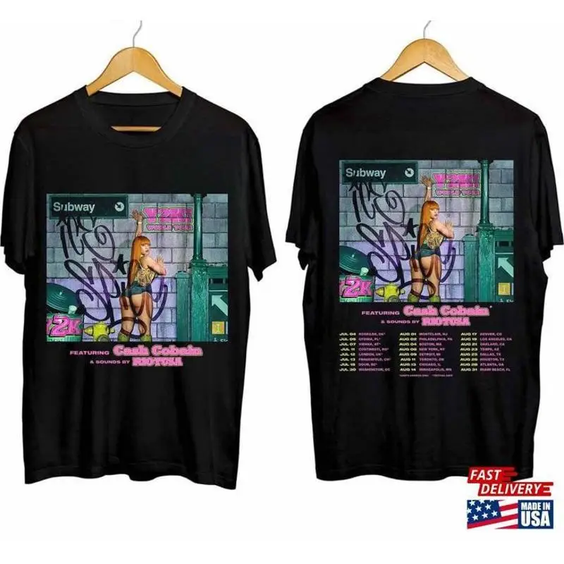 Ice Spice 2024 Tour Shirt Fan Classic Shirt tow sided