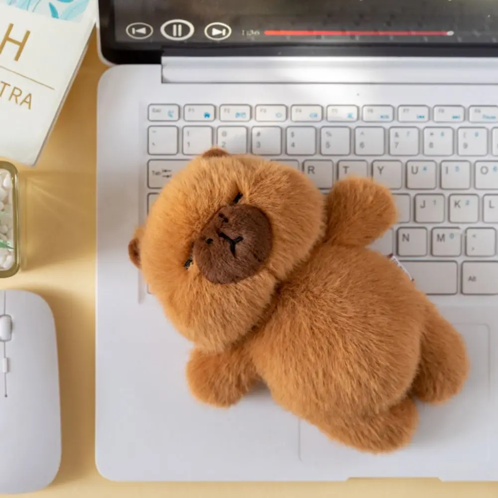 Acompanhia deitado Capivara plano Animal macio Elefante desenho animado porco urso presentes de feriado