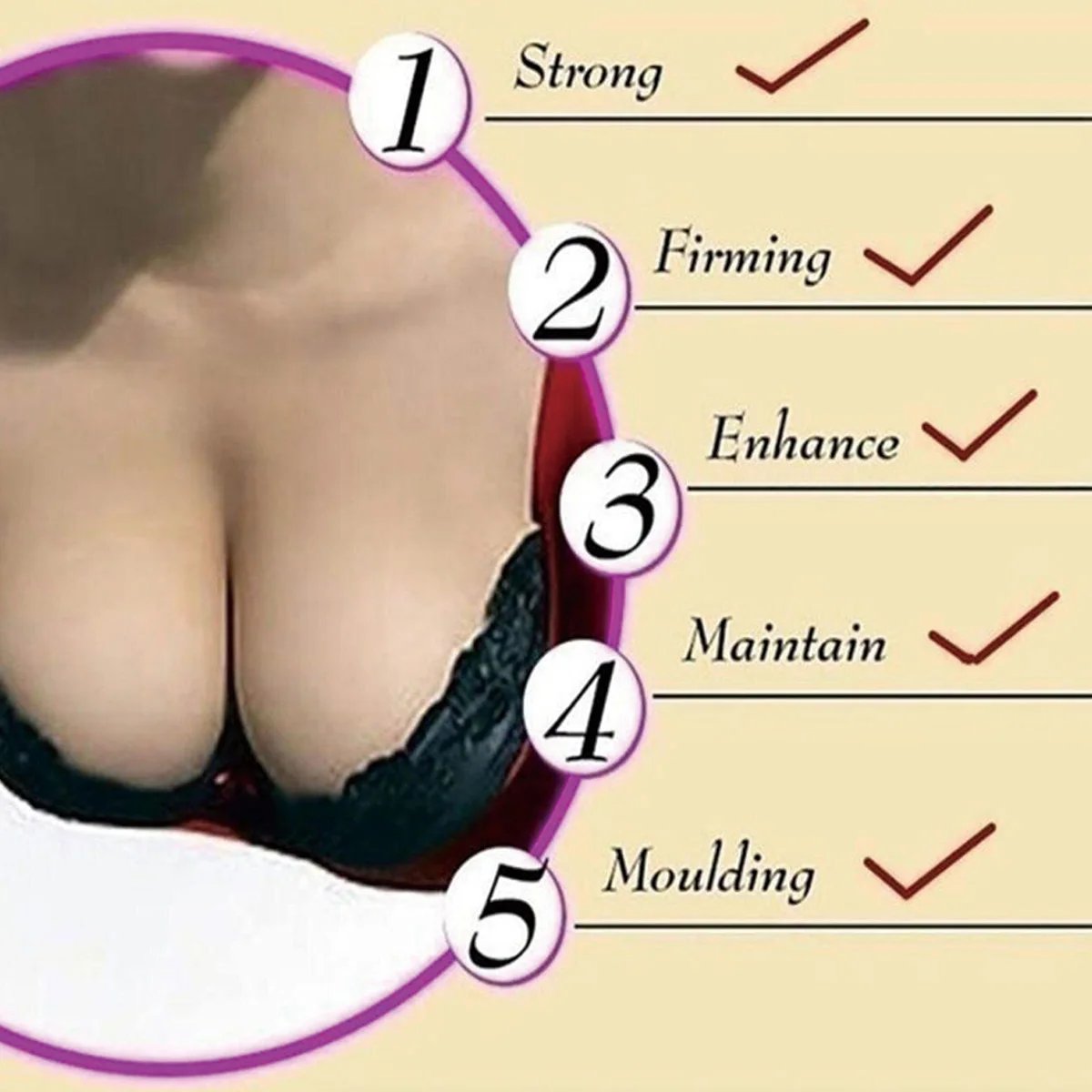 زيت تدليك لتكبير الثدي ، كريم طبيعي ، ثدي ممتلئ الجسم ، زيت عطري ، يكبر ، مفلس ، 5 + ، 15: 50