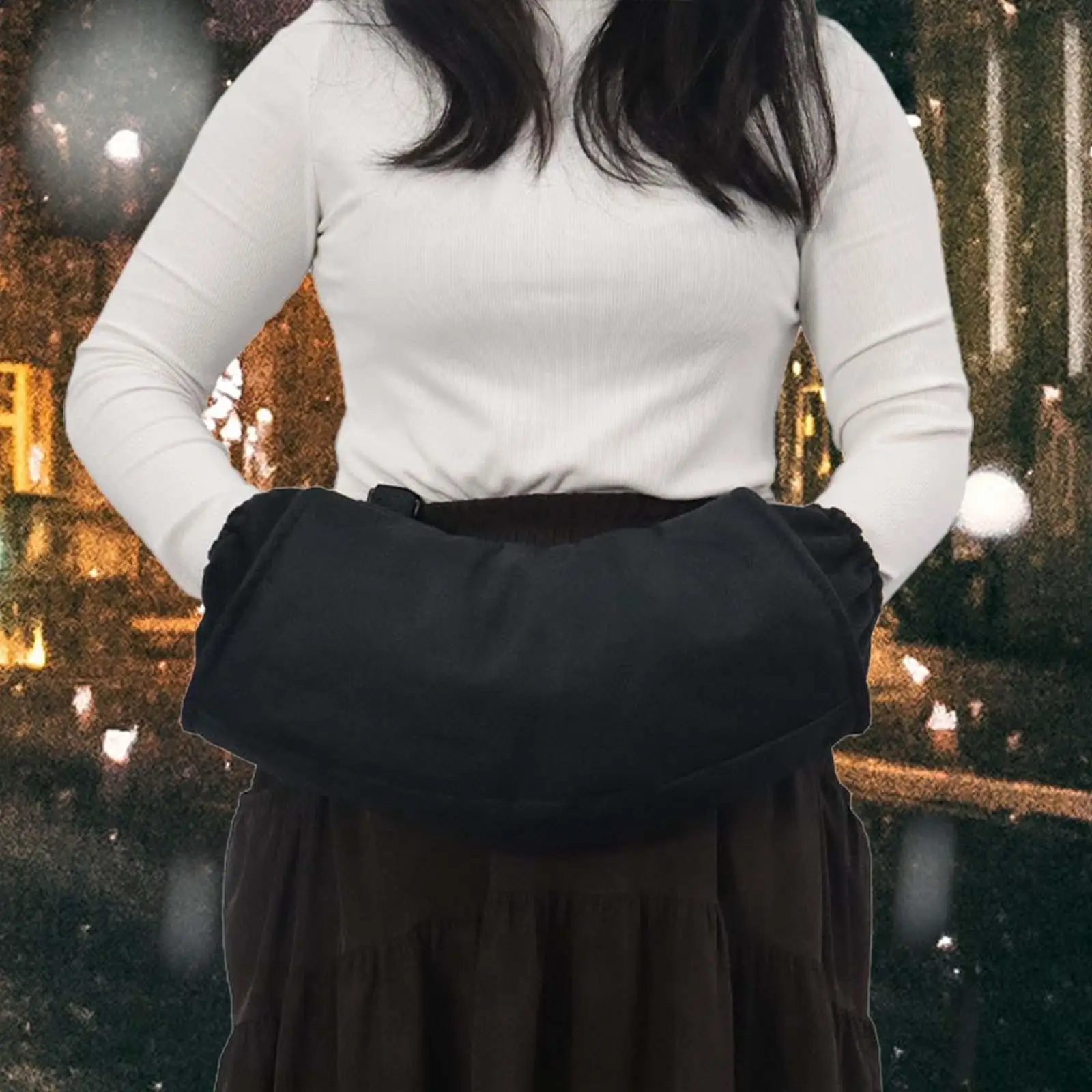 

Camping Hand Warming Pouch Oxford Cloth Material Water Resistant for Winter Cold Weather Sports