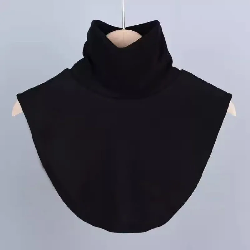 Fotografia 3: Colarinho Falso de Algodão para Mulheres, Estilo Simples de Meia Camisa, Colarinho Destacável Versátil e Conveniente