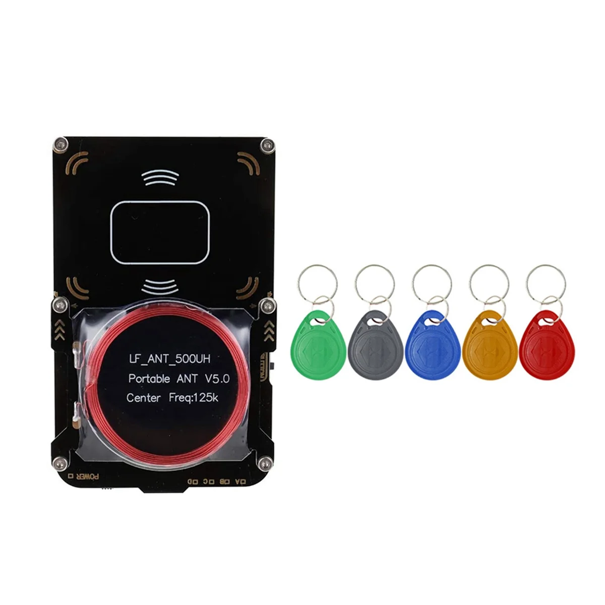 A07I Proxmark3 RFID Card Reader+5XT5577 Keychain IC/ID Key Writer RFID Duplicator NFC 5.0 Smart Chip Copier Programmer Kit