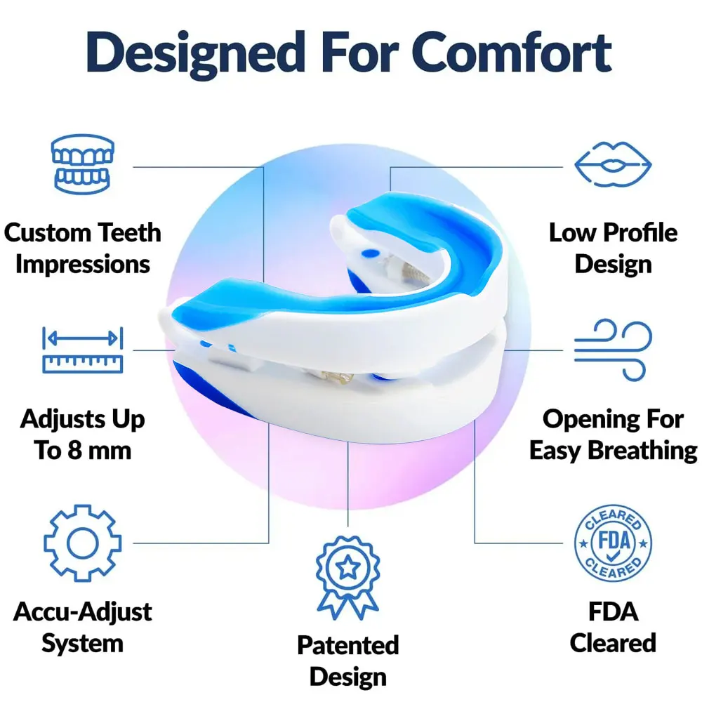 Silicone Anti Snoring Bruxism Mouth Guard Snoring Prevention Sleeping Aids Apnea Guard Teeth Device Mouthpiece Anti Snore Stop