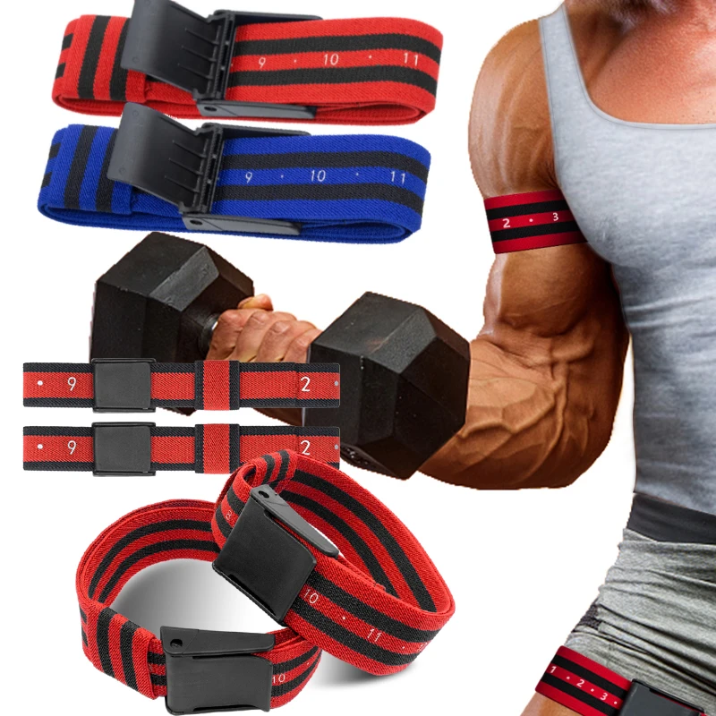 Fitness BFR Rigid Blood Flow Restriction Band Muscle Growth Workout Occlusion Bands For Biceps Blood Flow Restriction Training