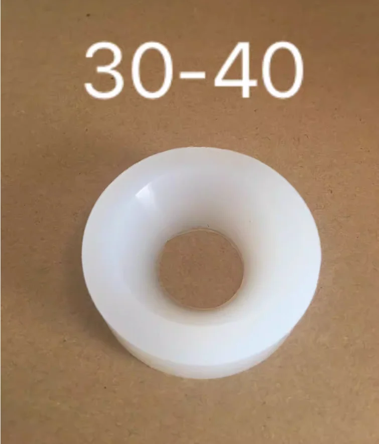 

20 шт. силиконовых прокладок для укупорочных машин, внутренних уплотнителей, износостойких, с кожаной лентой, 30-40