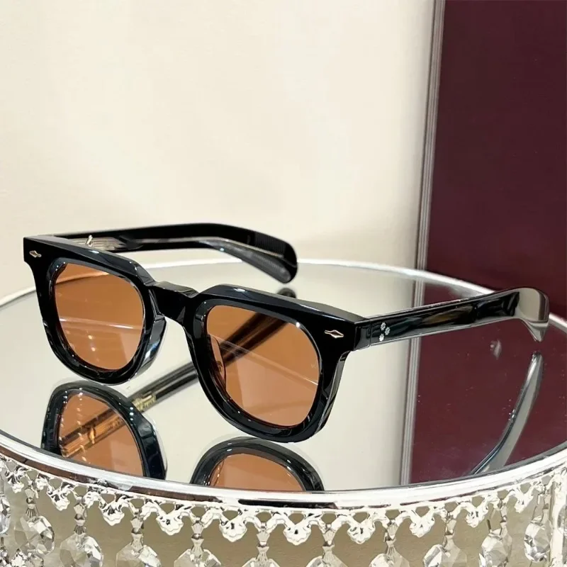 

Round Sunglasses Men VENDOME Fashion Designer Vintage Eyeglasses Acetate Frame Outdoor Handmade Women Trendy SUN GLASSES UV400