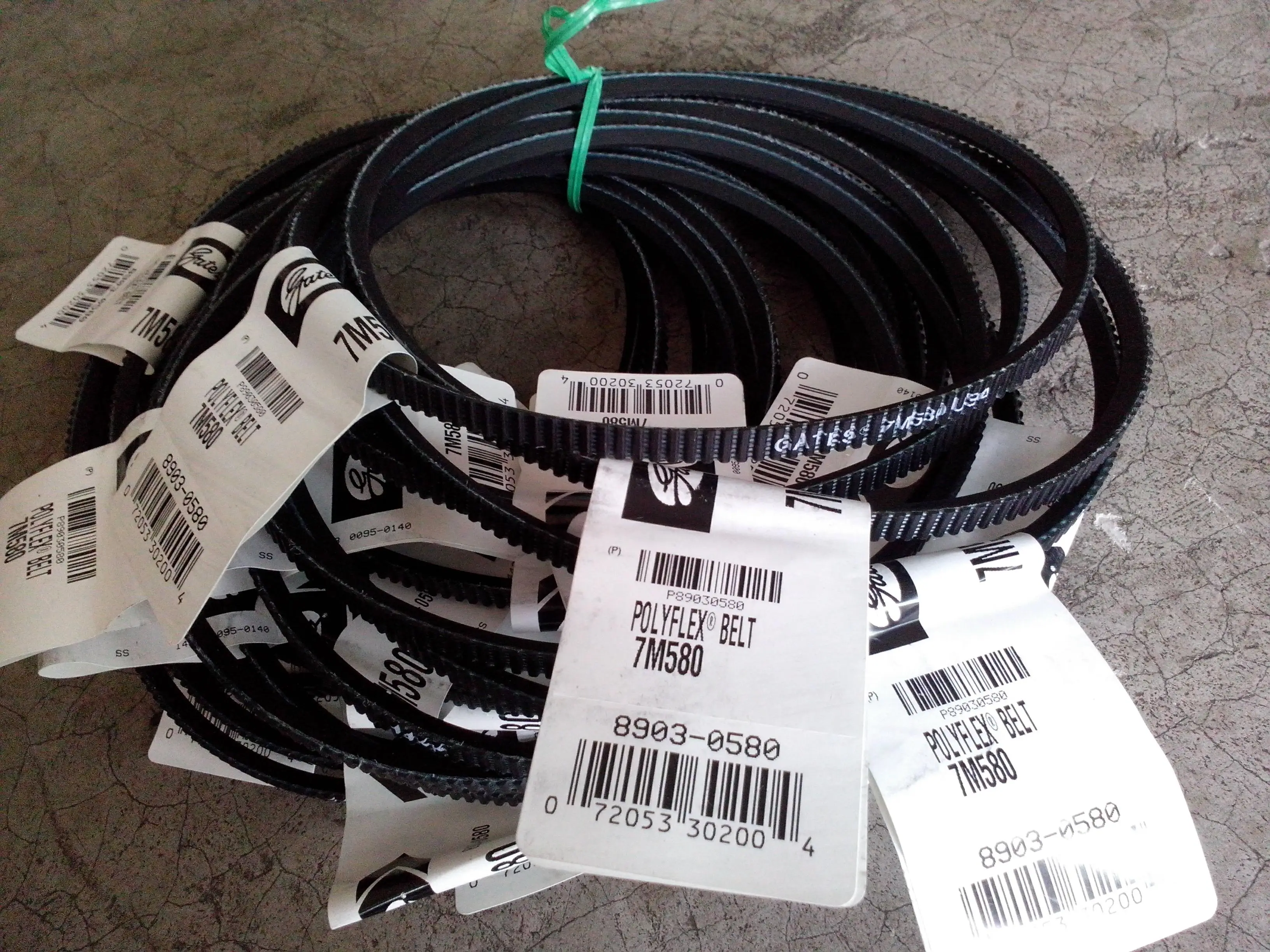 V-belts 7M500 7M515 7M530 7M545 7M560 7M580 wide angle belts