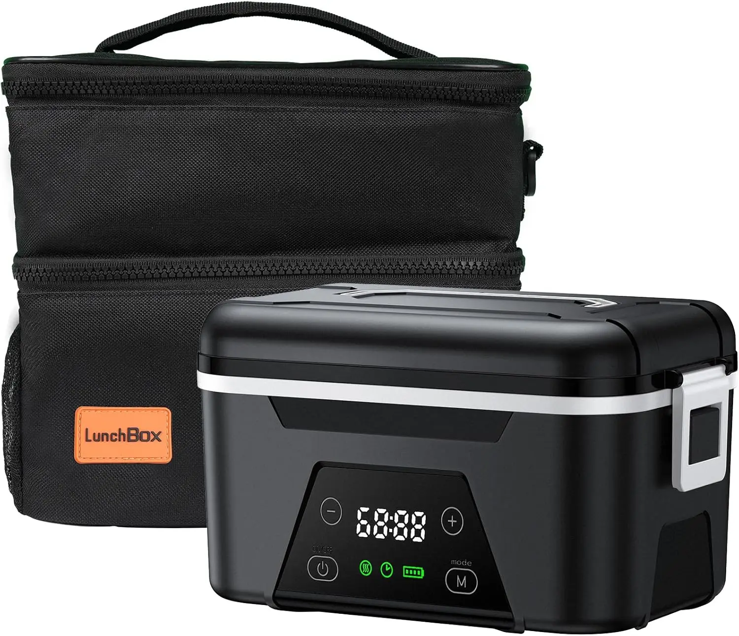 

Thermal Lunchbox, USB-Heated Stainless Steel Lunchbox, Multi-Functional Food Warmer for Home/Office/Car Use