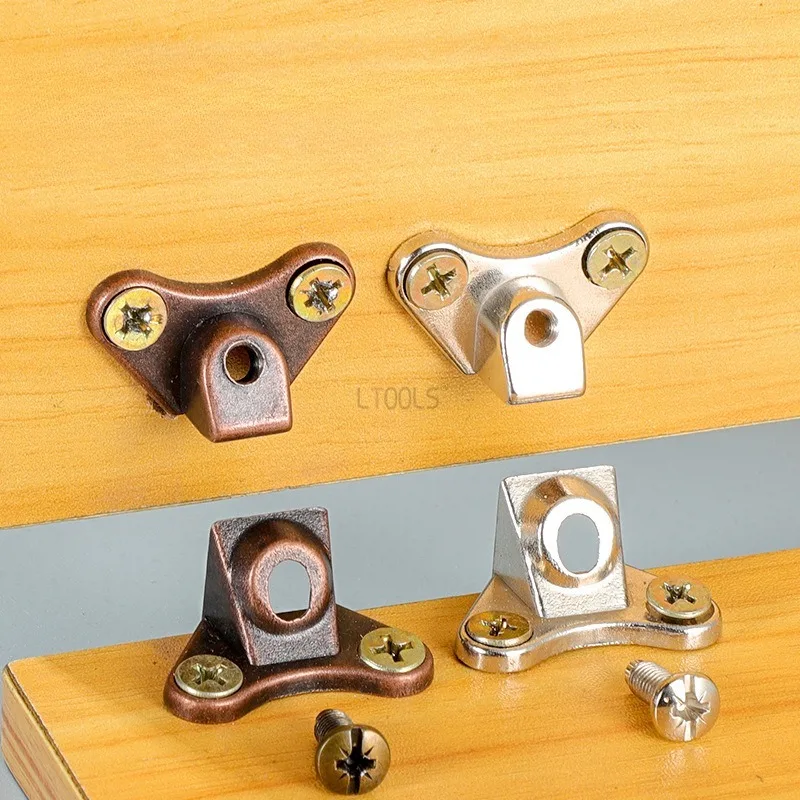 10PCS/Set Corner Connector Brackets Butterfly Combination Corner Code Plate Connection Fastener Furniture Hardware Accessories